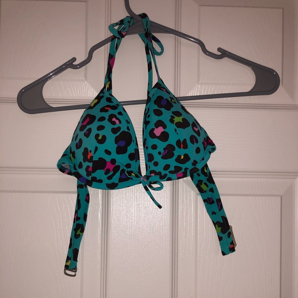 Victoria’s Secret Cheetah Print Push Up bikini top